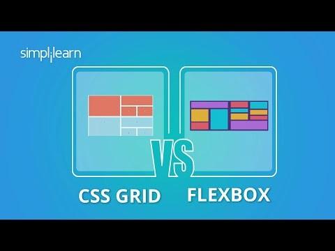 A comparison of the CSS Grid and Flexbox layouts in web design.