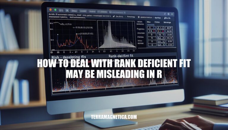 How to Deal with Rank Deficient Fit in R: Avoid Misleading Results