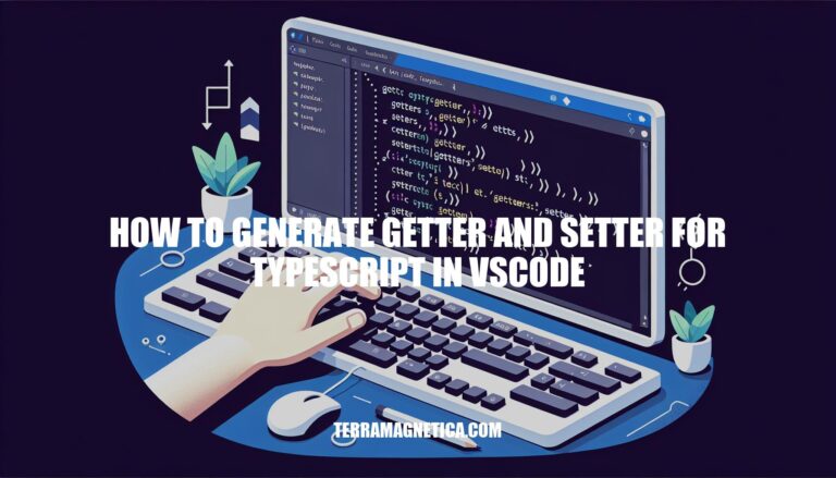 How to Generate Getter and Setter for TypeScript in VS Code