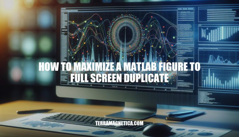 How to Maximize a MATLAB Figure to Full Screen Duplicate