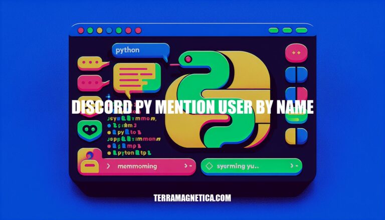 Master Discord.py Mention User by Name