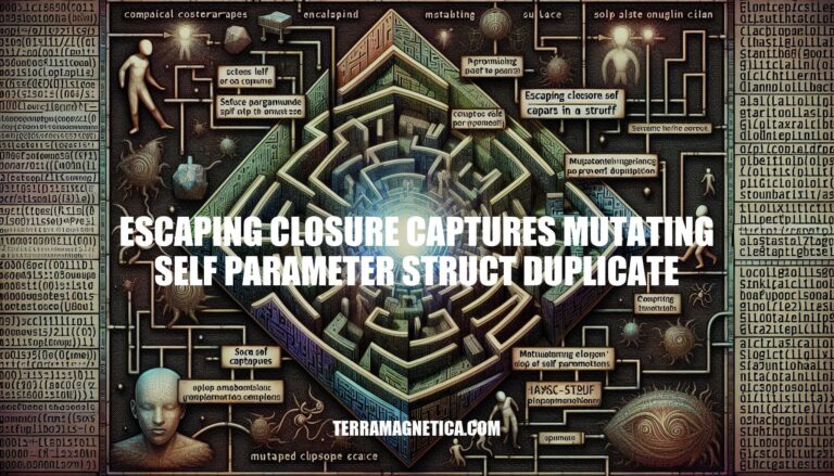 Mastering Escaping Closure Captures and Mutating Self Parameter in Struct to Prevent Duplicate