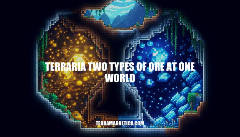 Terraria: Two Types of Ore in One World