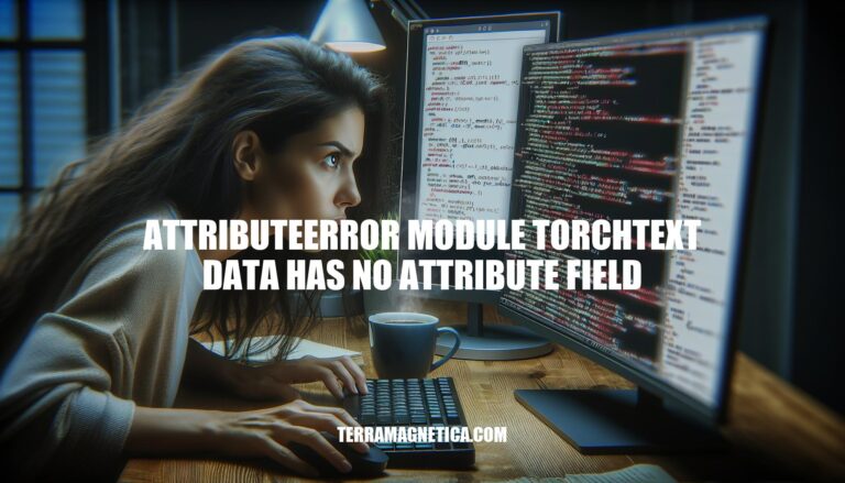Troubleshooting AttributeError: module 'torchtext.data' has no attribute 'Field'