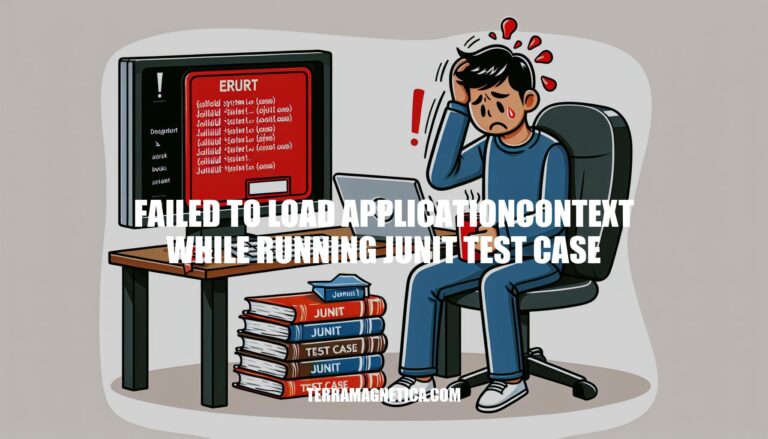 Troubleshooting 'Failed to Load ApplicationContext While Running JUnit Test Case'