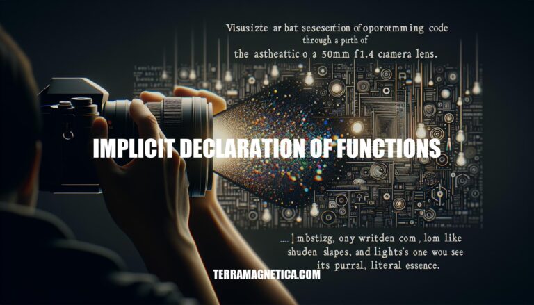 Understanding Implicit Declaration of Functions