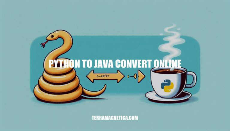 Online Python to Java Converter