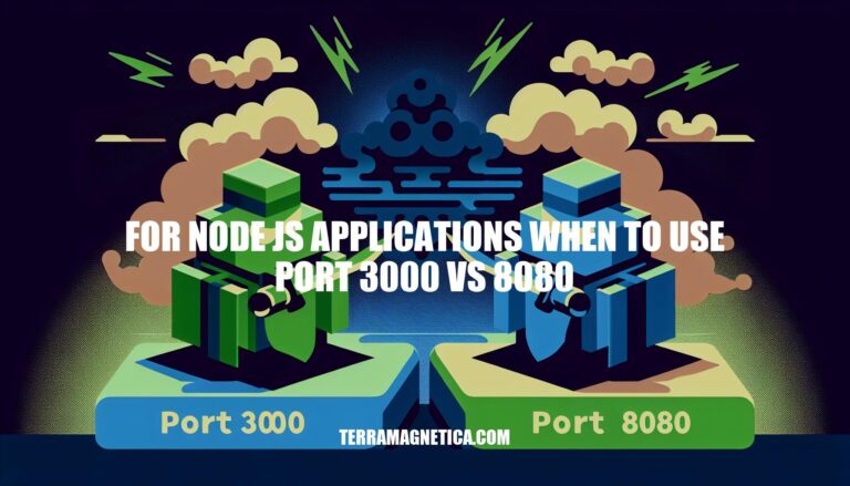 Port 3000 vs 8080: When to Use Each for Node.js Applications