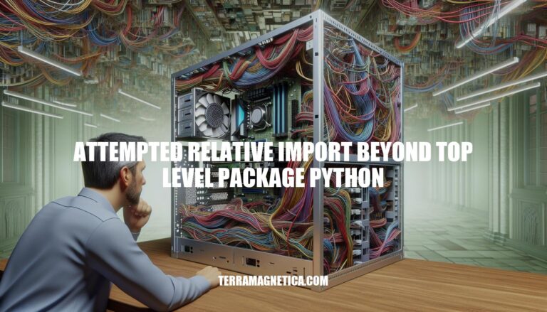 Troubleshooting Attempted Relative Import Beyond Top Level Package Python