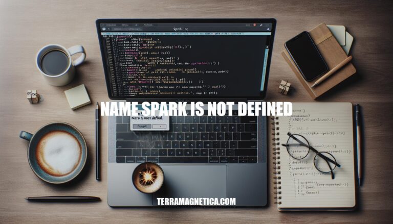 Troubleshooting: Fixing the 'Name Spark is Not Defined' Error