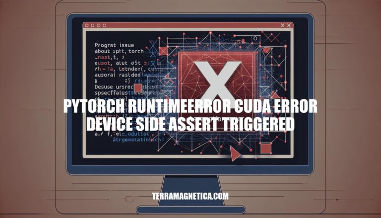 Troubleshooting PyTorch RuntimeError: CUDA Error Device Side Assert Triggered