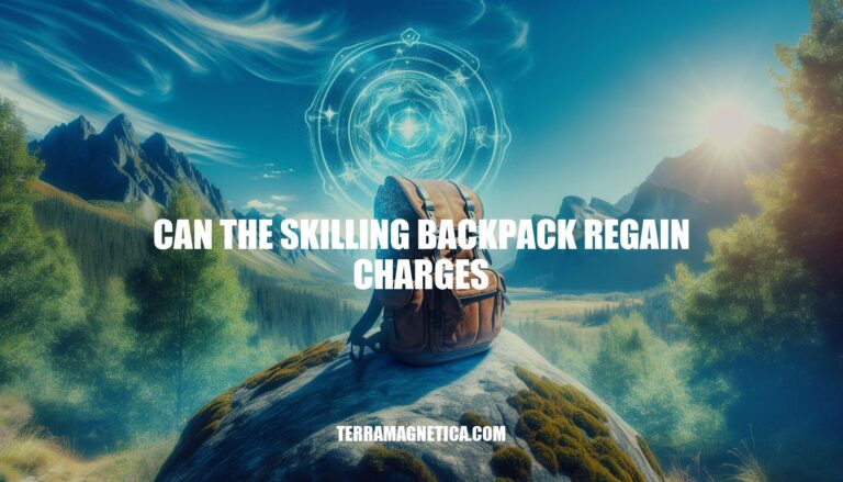 Can the Skilling Backpack Regain Charges