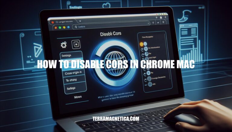 How to Disable CORS in Chrome on Mac