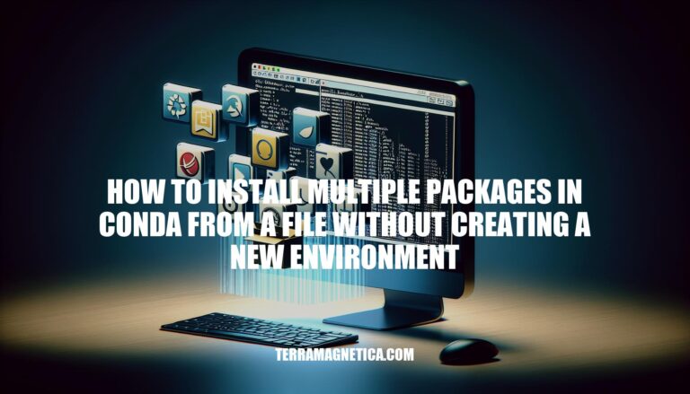 Installing Multiple Packages in Conda Without Creating New Environment