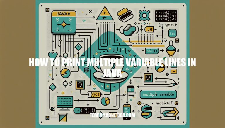 Printing Multiple Variable Lines in Java: A Comprehensive Guide