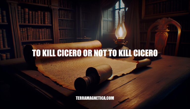 Should You Kill Cicero? Exploring the Question of Whether to Kill Cicero or Not