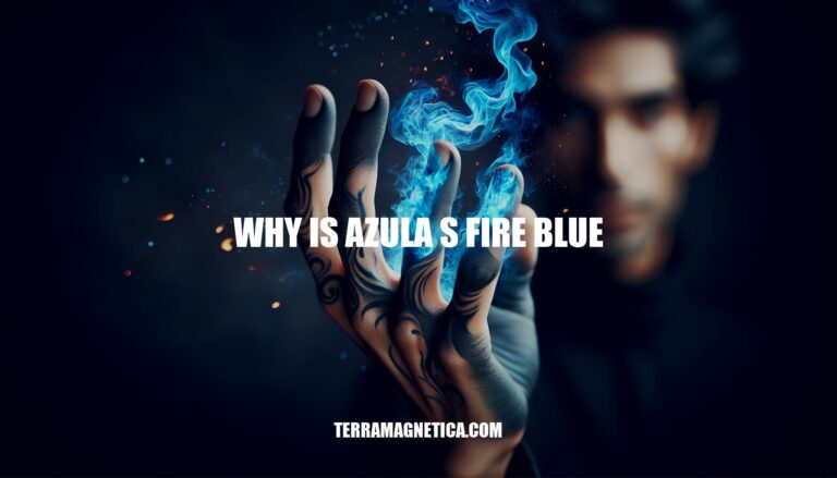 The Mystery of Why Azula's Fire is Blue Revealed