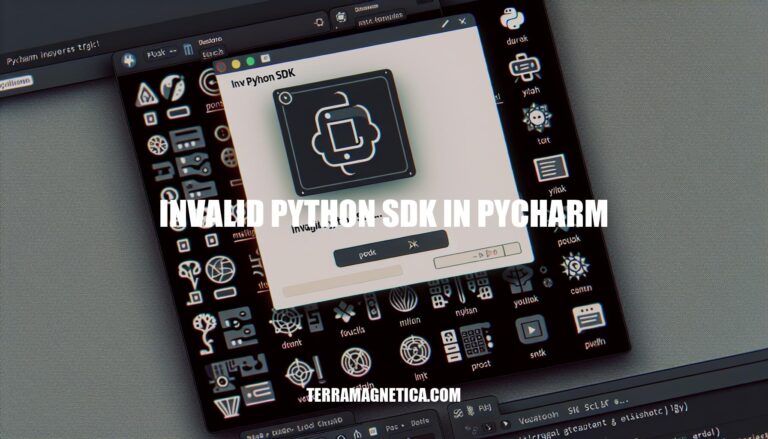 Troubleshooting Invalid Python SDK in PyCharm