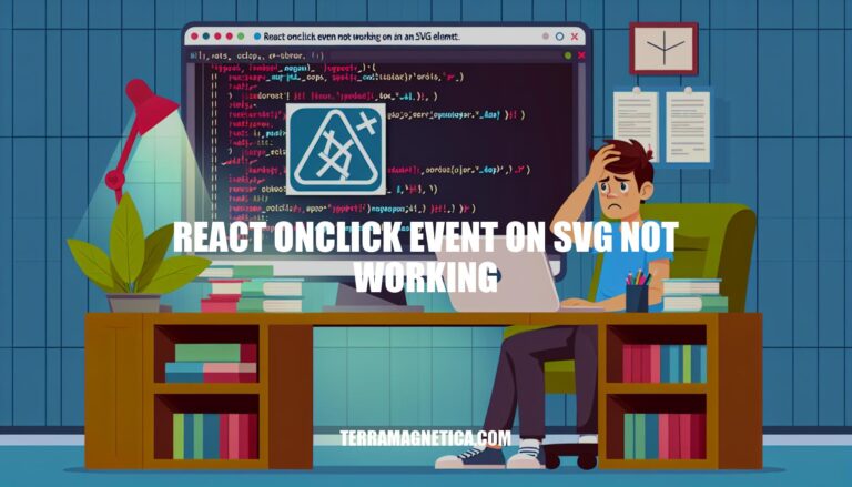 Troubleshooting React onClick Event Not Working on SVG