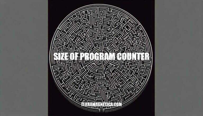 Understanding the Size of Program Counter