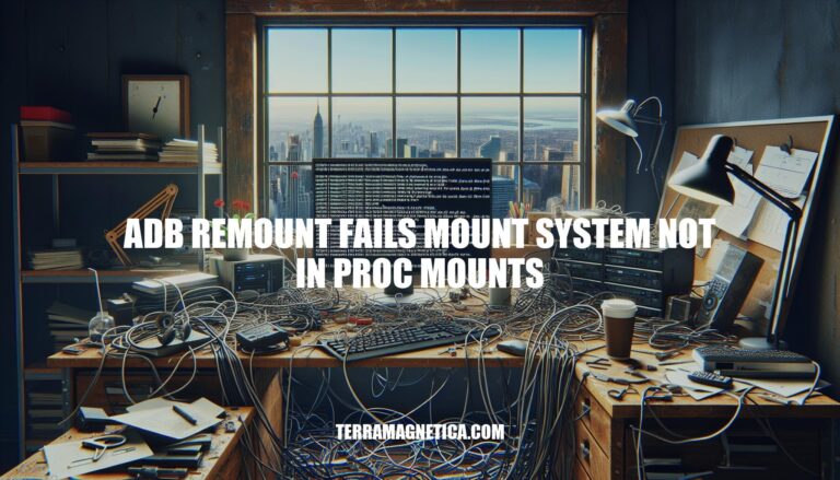 ADB Remount Fails: Resolving Mount System Not in Proc Mounts Error