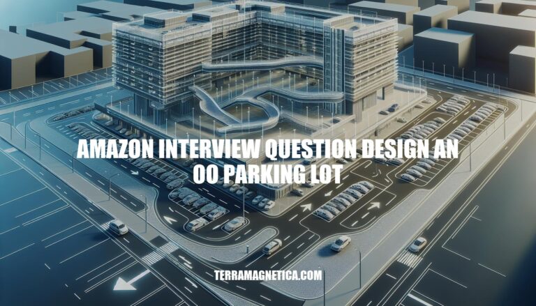 Amazon Interview Question: Designing a Scalable OO Parking Lot Solution