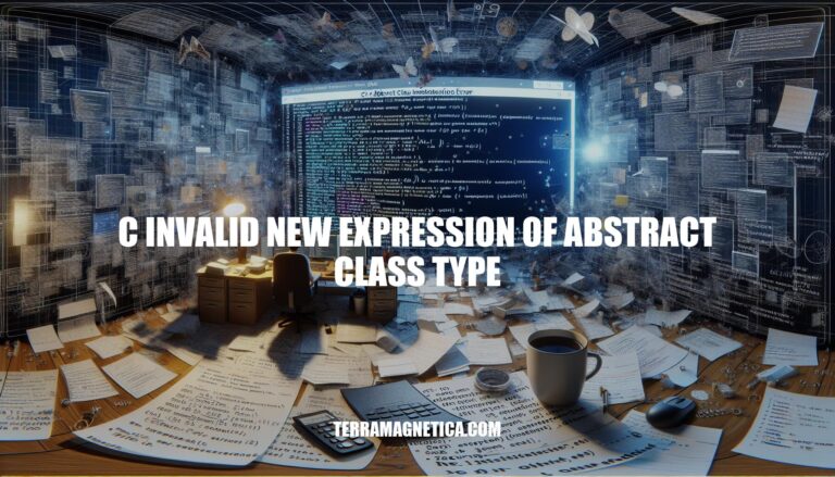 C++ Abstract Class Instantiation Error: Resolving 'Invalid New Expression of Abstract Class Type'