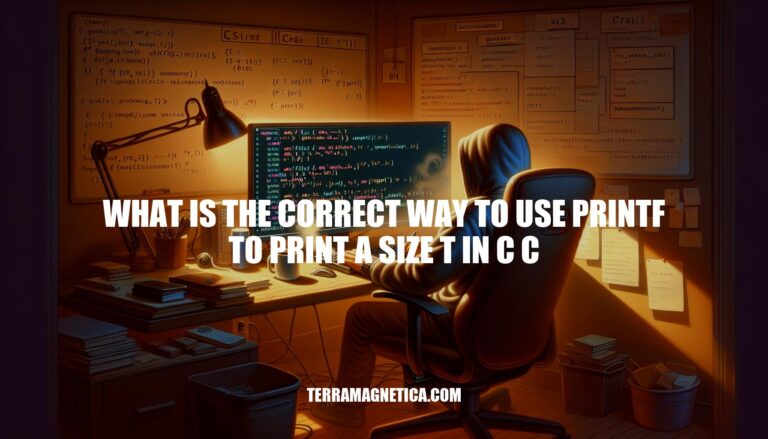 Correctly Printing size_t with printf in C/C++: Best Practices and Examples