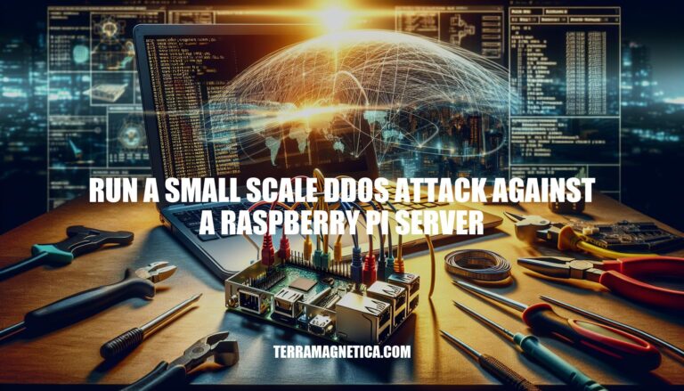 Conducting a Small Scale DDoS Attack on a Raspberry Pi Server: A Technical Exploration