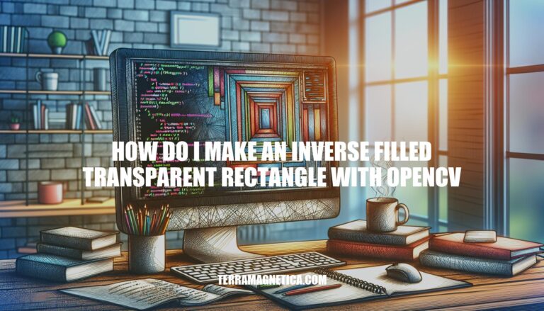 Creating Inverse Filled Transparent Rectangles with OpenCV: A Step-by-Step Guide