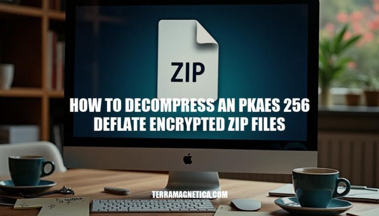 Decompressing PKAES 256 Deflate Encrypted Zip Files: A Step-by-Step Guide