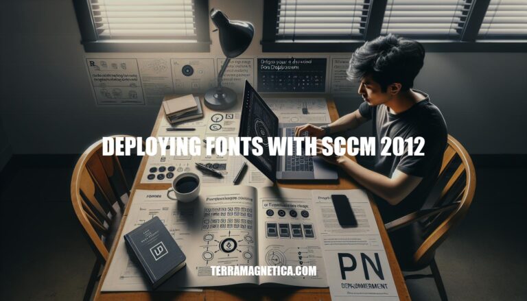 Deploying Fonts with SCCM 2012: A Step-by-Step Guide