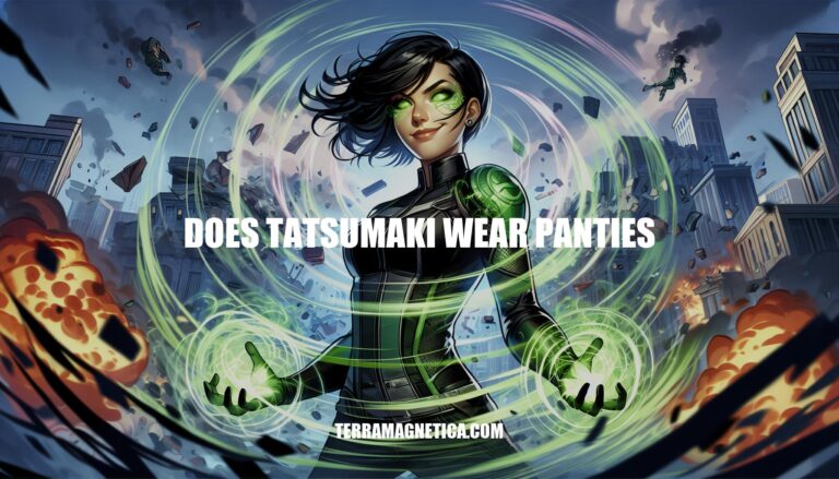 Does Tatsumaki Wear Panties? Unveiling the Truth Behind One-Punch Man's Saitama Sister