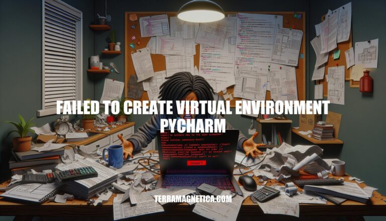 Failed to Create Virtual Environment in PyCharm: Causes & Solutions