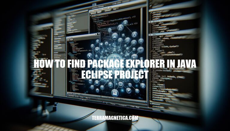 Finding Package Explorer in Java Eclipse Project: A Step-by-Step Guide