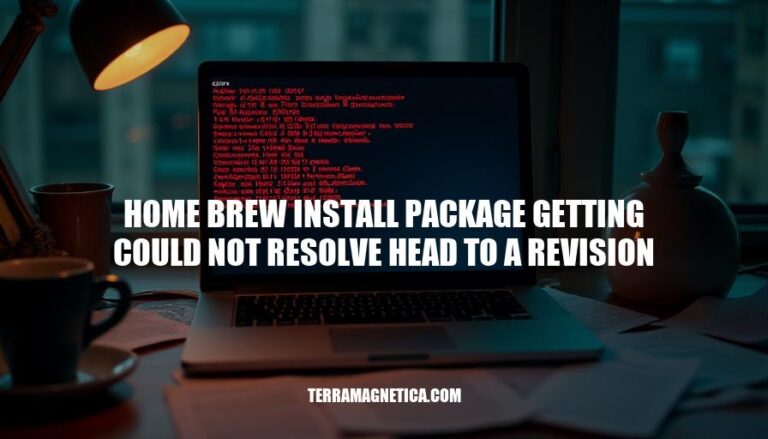 Homebrew Install Package: Resolving 