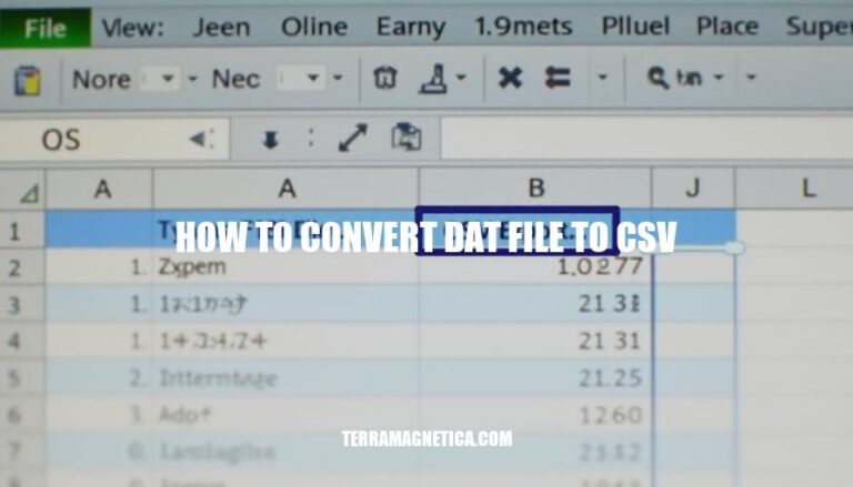 How to Convert DAT File to CSV: A Step-by-Step Guide