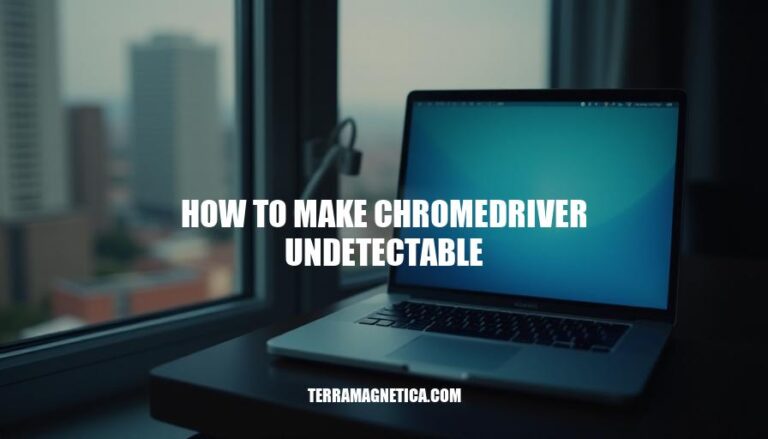 How to Make Chromedriver Undetectable: A Comprehensive Guide