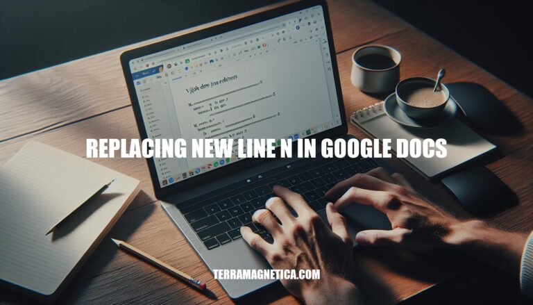 How to Replace New Line n in Google Docs: A Step-by-Step Guide