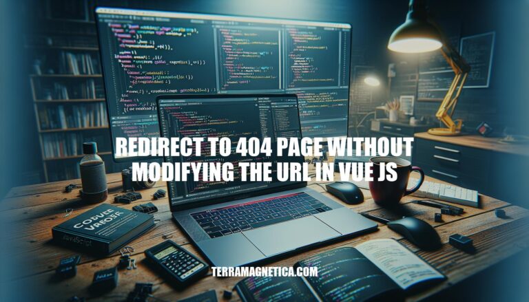 Implementing Seamless Error Handling: Redirect to 404 Page Without Modifying URL in Vue JS