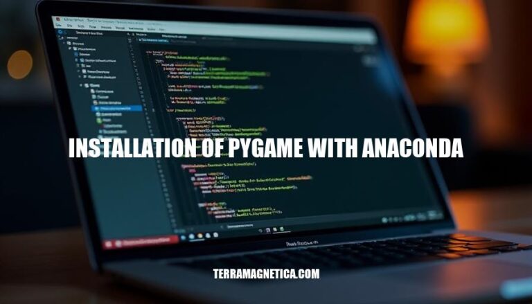 Installing Pygame with Anaconda: A Step-by-Step Guide