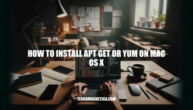 Installing apt-get or yum on Mac OS X: A Step-by-Step Guide