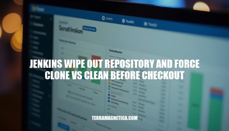 Jenkins Repository Management: Wipe Out vs Clean Before Checkout Strategies