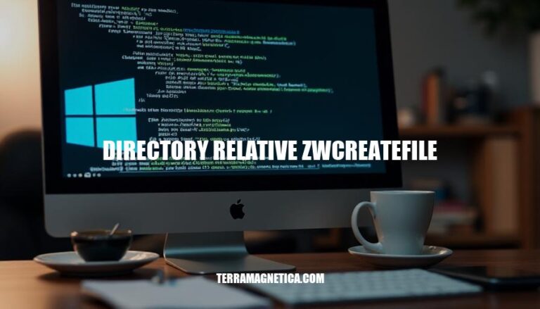 Mastering Directory Relative Paths with ZwCreateFile: Efficient File Handling in Windows