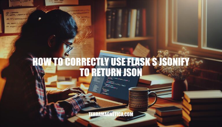 Mastering Flask's jsonify: A Guide to Correctly Returning JSON