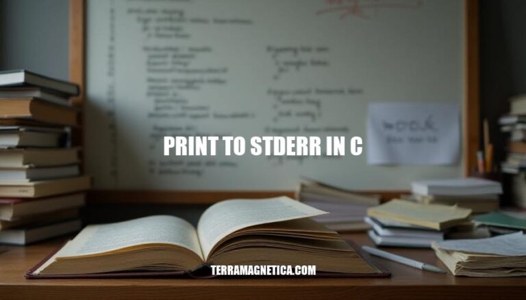 Mastering Print to Stderr in C: Effective Error Handling Techniques