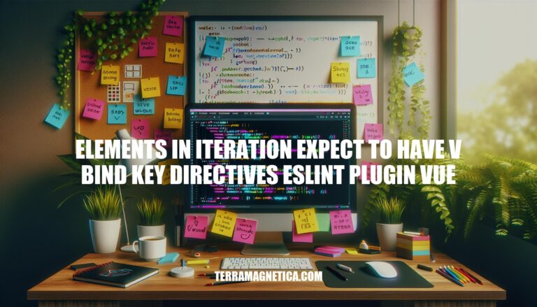 Optimizing Vue Iterations with v-bind:key Directives: ESLint Plugin Best Practices