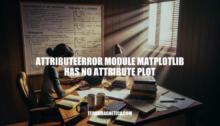 Resolving AttributeError: Module Matplotlib Has No Attribute Plot