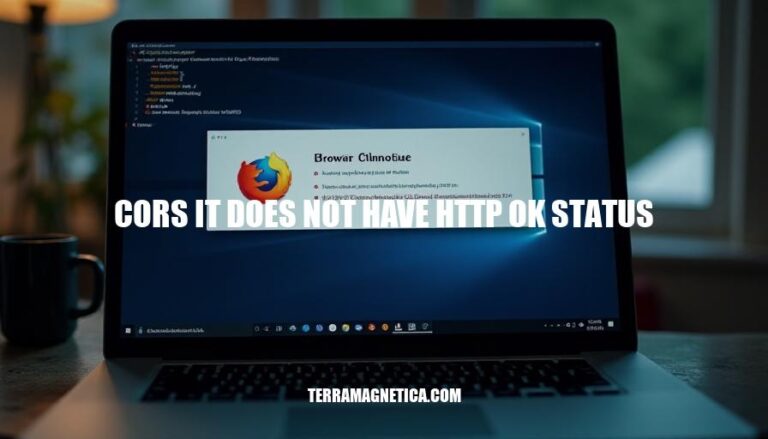 Resolving CORS Issues: Understanding 'CORS it Does Not Have HTTP OK Status'