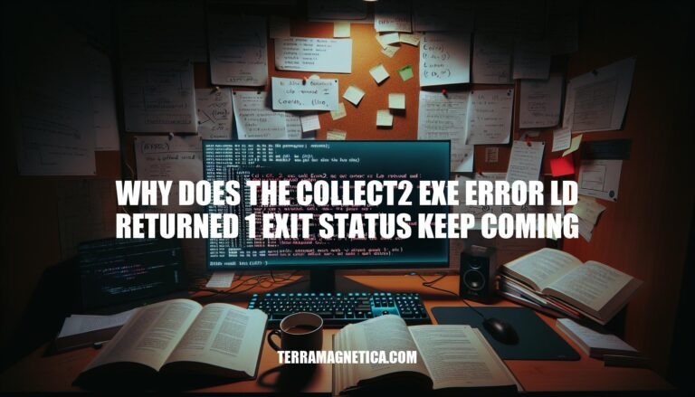 Resolving Collect2.exe Error: Why LD Returned 1 Exit Status Keeps Occurring